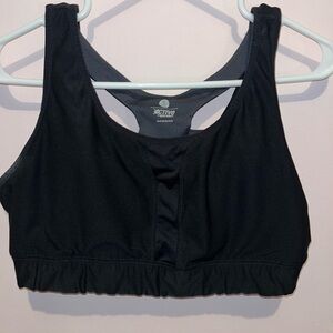 Active USA Charcoal Sports Bra